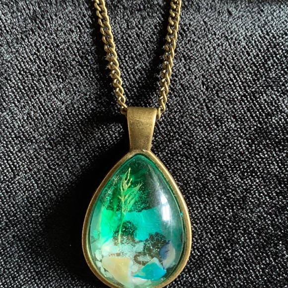 Beachy pendants. Handmade bronze. - Picture 2 of 2